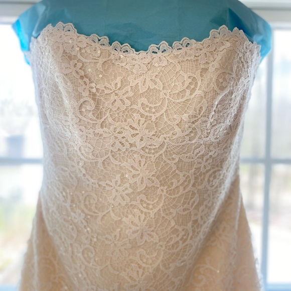 Romona Keveza Legends L315 Mermaid Fit and Flare Gown BRAND NEW UNALTERED - Picture 7 of 16